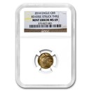 2014 1/10 oz Gold American Eagle MS-69 NGC ER (Rev Mint Error) 2014 1/10 oz Gold American Eagle MS-69 NGC ER (Rev Mint Error)
